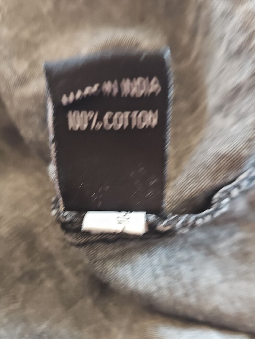 Thill Jeans Thou Shall Not Try Me Sarcastic Graphic Acid Wash Button-Up Top - Picture 13 of 15